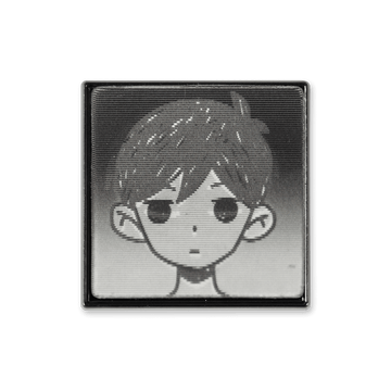 オモリ“屈しなかった” レンチキュラーピンバッジ