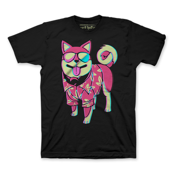 イカ柴 Tシャツ