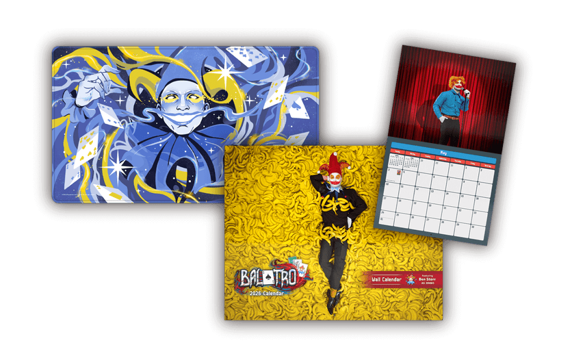 『Balatro』の<br>新グッズが登場！