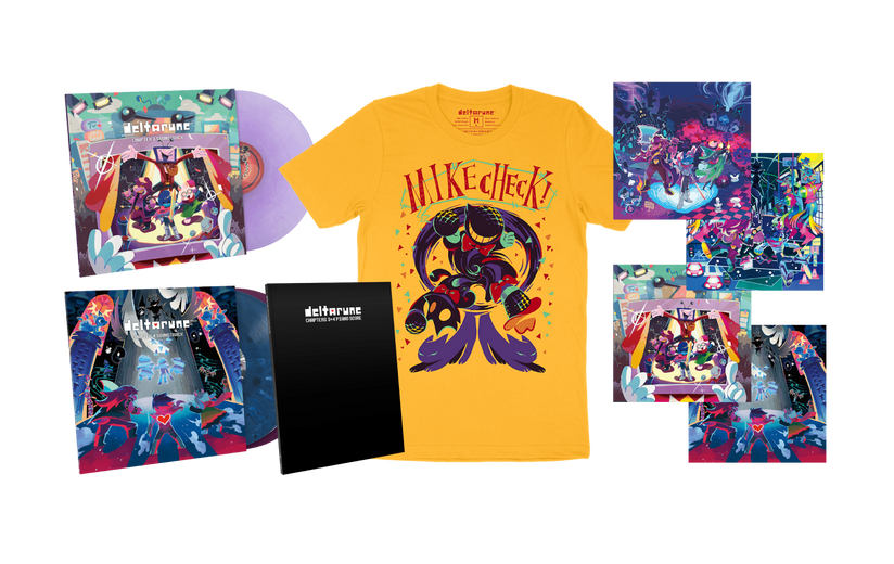 『DELTARUNE』の <br>新グッズが登場！