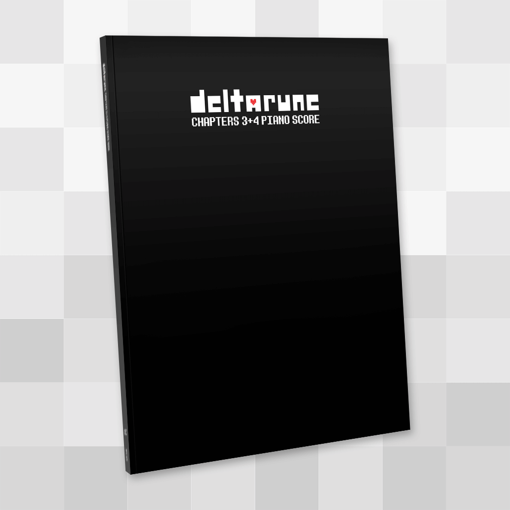 DELTARUNE」－ Chapters 3+4 ピアノスコア - Fangamer Japan