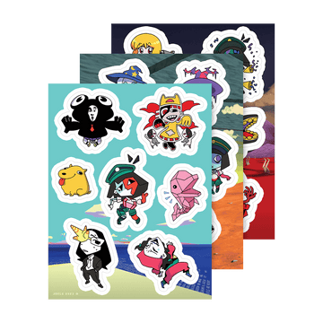 ENA ステッカーシート