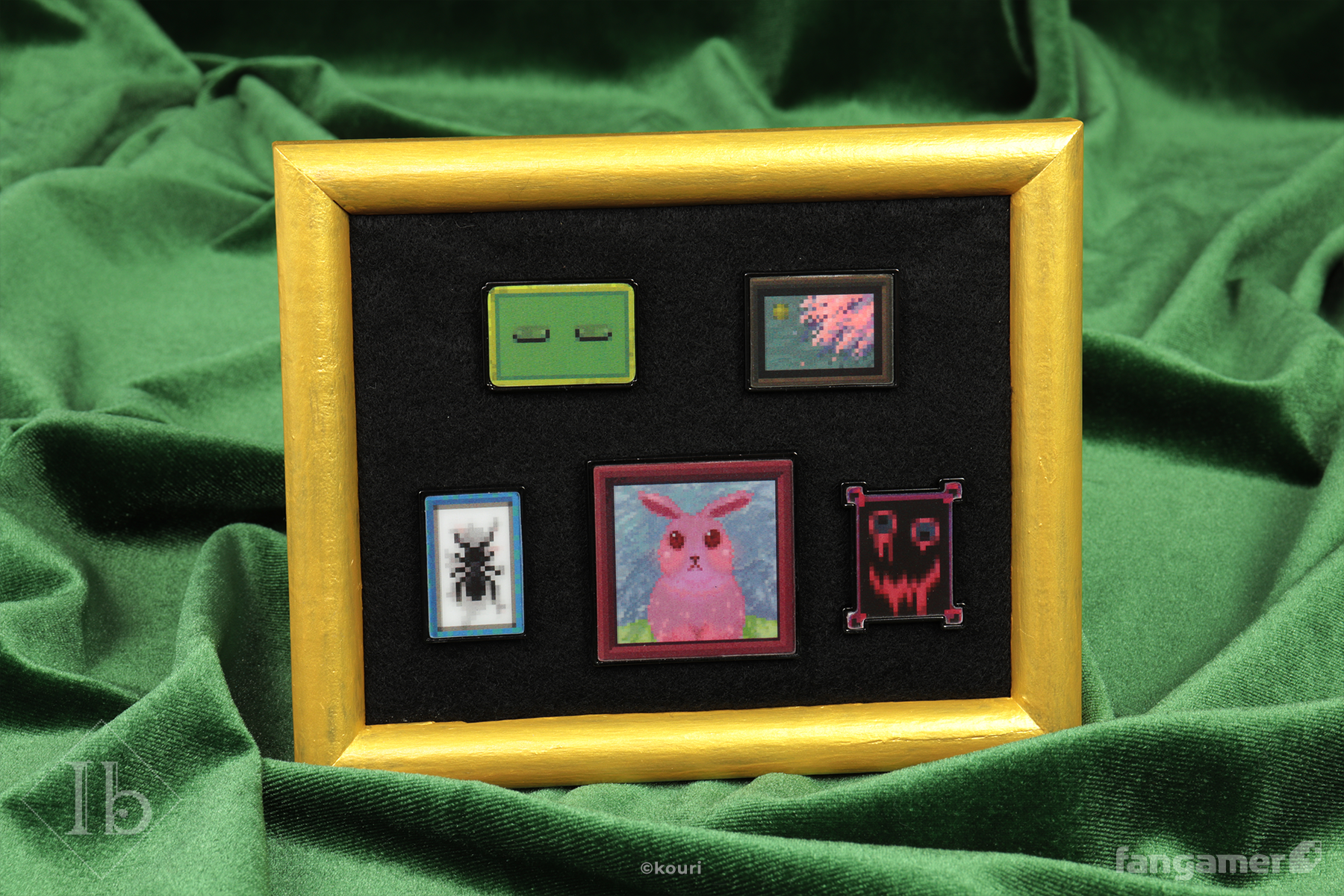 Ib」- ゲルテナ作品 レンチキュラーピンバッジセット - Fangamer Japan Ib」- ゲルテナ作品 レンチキュラーピンバッジセット - Fangamer Japan