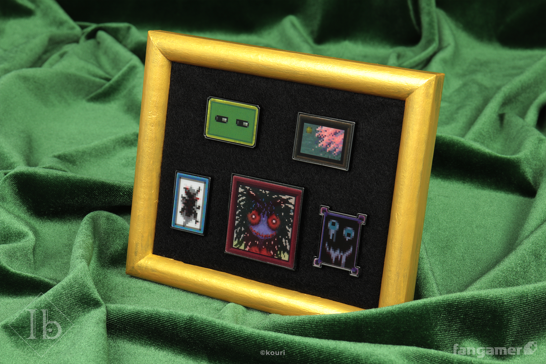 Ib」- ゲルテナ作品 レンチキュラーピンバッジセット - Fangamer Japan Ib」- ゲルテナ作品 レンチキュラーピンバッジセット - Fangamer Japan