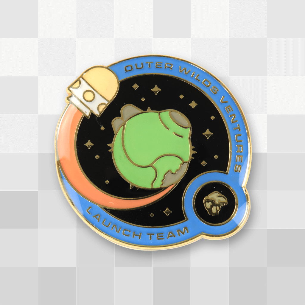 Outer Wilds」－ 打ち上げチーム ピンバッジ - Fangamer Japan