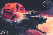 砂時計の双子星 マウスパッド Thumbnail