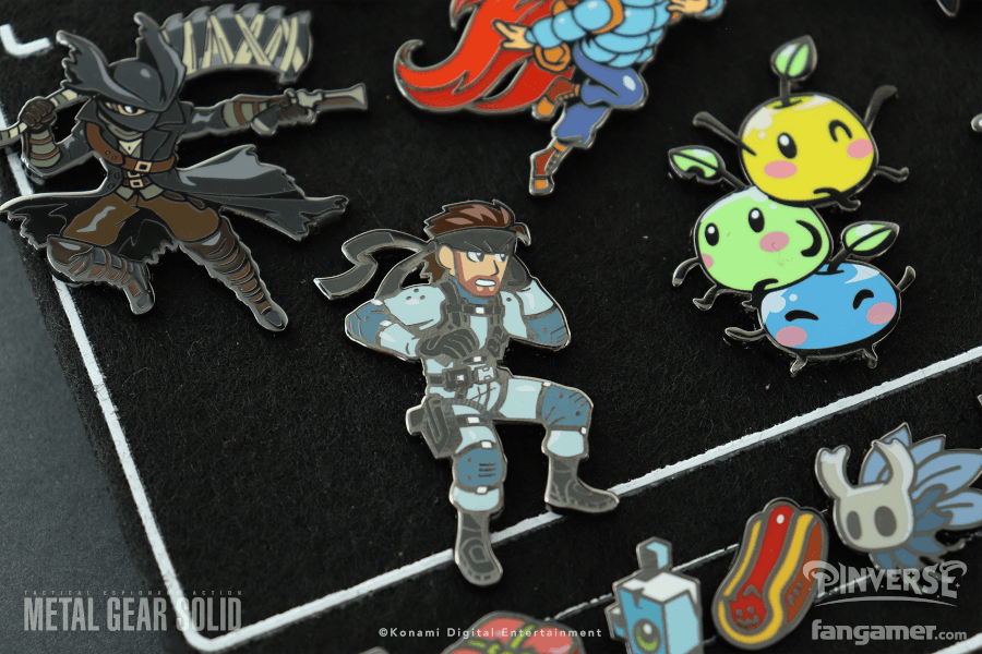 PINVERSE」- ソリッド・スネーク ピンバッジパック - Fangamer Japan PINVERSE」- ソリッド・スネーク ピンバッジパック - Fangamer Japan