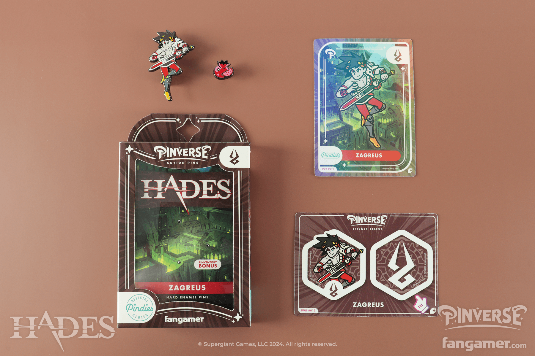PINVERSE」- ザグレウス ピンバッジパック - Fangamer Japan PINVERSE」- ザグレウス ピンバッジパック - Fangamer Japan
