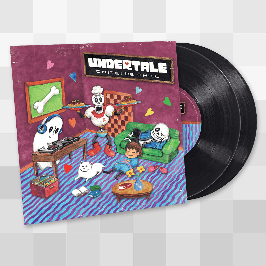 UNDERTALE × SQUARE ENIX」- UNDERTALE: CHITEI DE CHILL Vinyl LP UNDERTALE × SQUARE ENIX」- UNDERTALE: CHITEI DE CHILL Vinyl LP