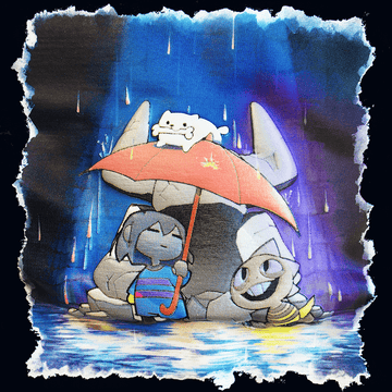 UNDERTALE × SQUARE ENIX - Echoes Beneath Tee