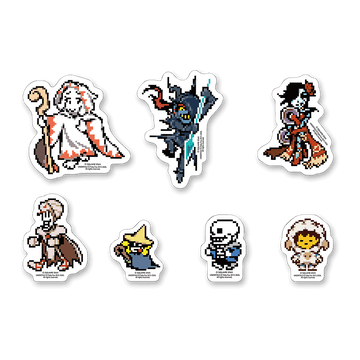UNDERTALE×FINAL FANTASY ステッカーセット