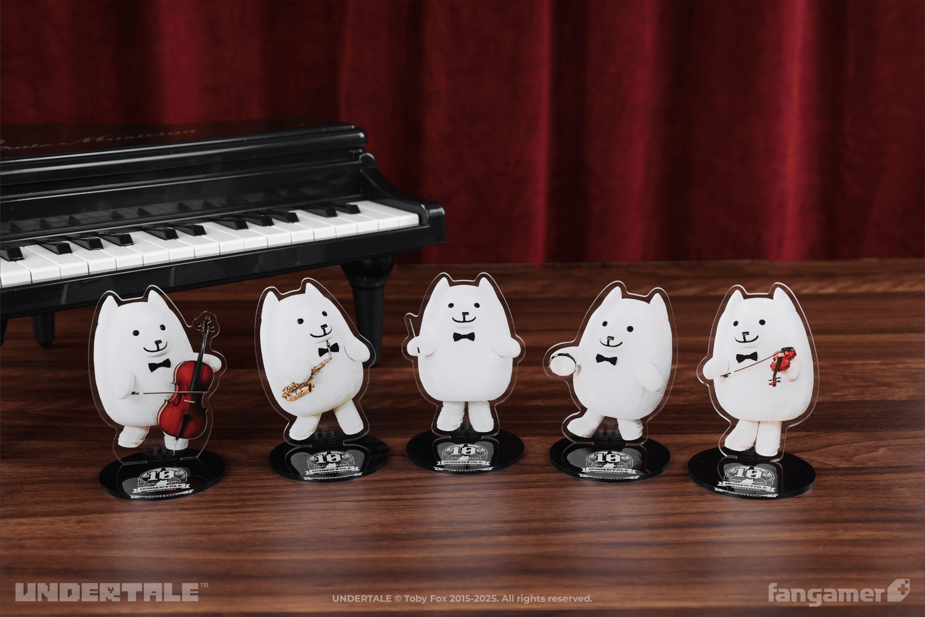 UNDERTALE」- うざいイヌ演奏会 アクリルスタンド - Fangamer Japan UNDERTALE」- うざいイヌ演奏会 アクリルスタンド - Fangamer Japan