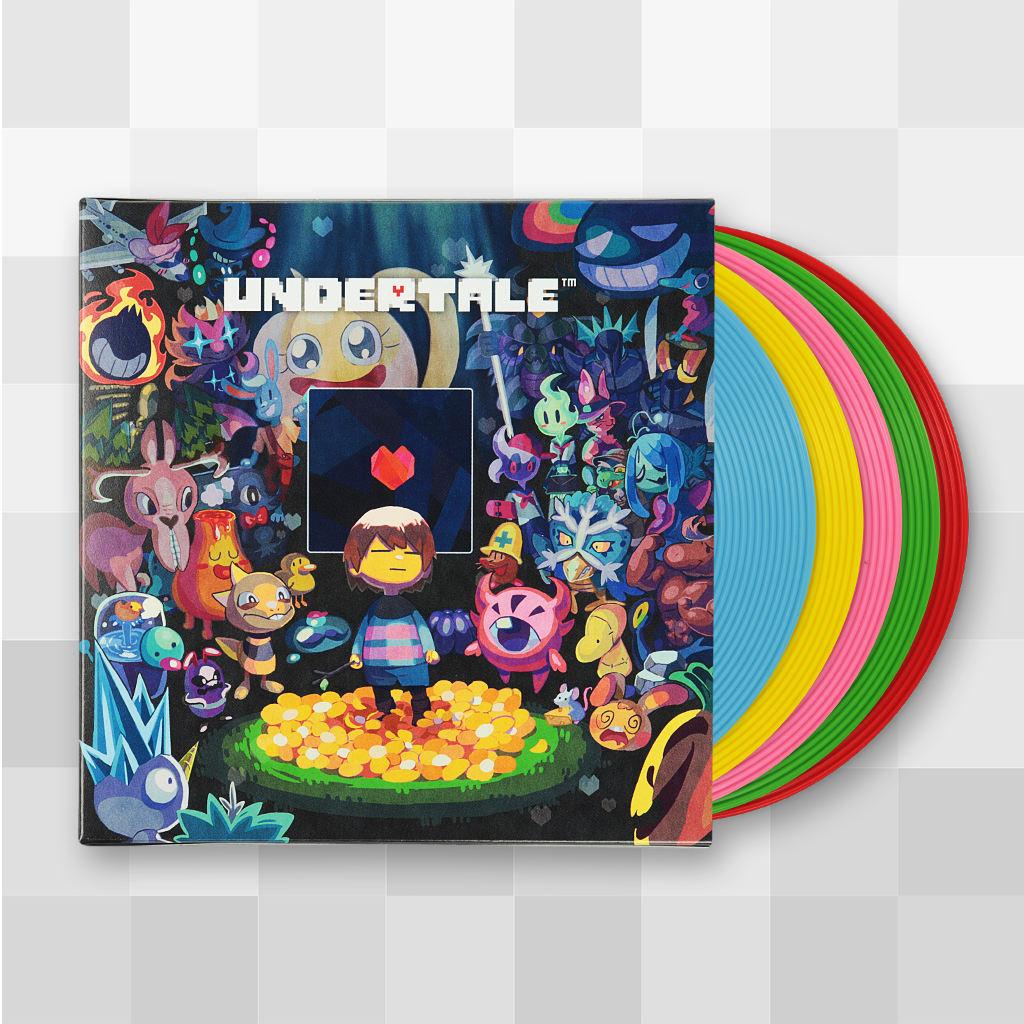 UNDERTALE」- レコード型 コースターセット - Fangamer Japan UNDERTALE」- レコード型 コースターセット - Fangamer Japan