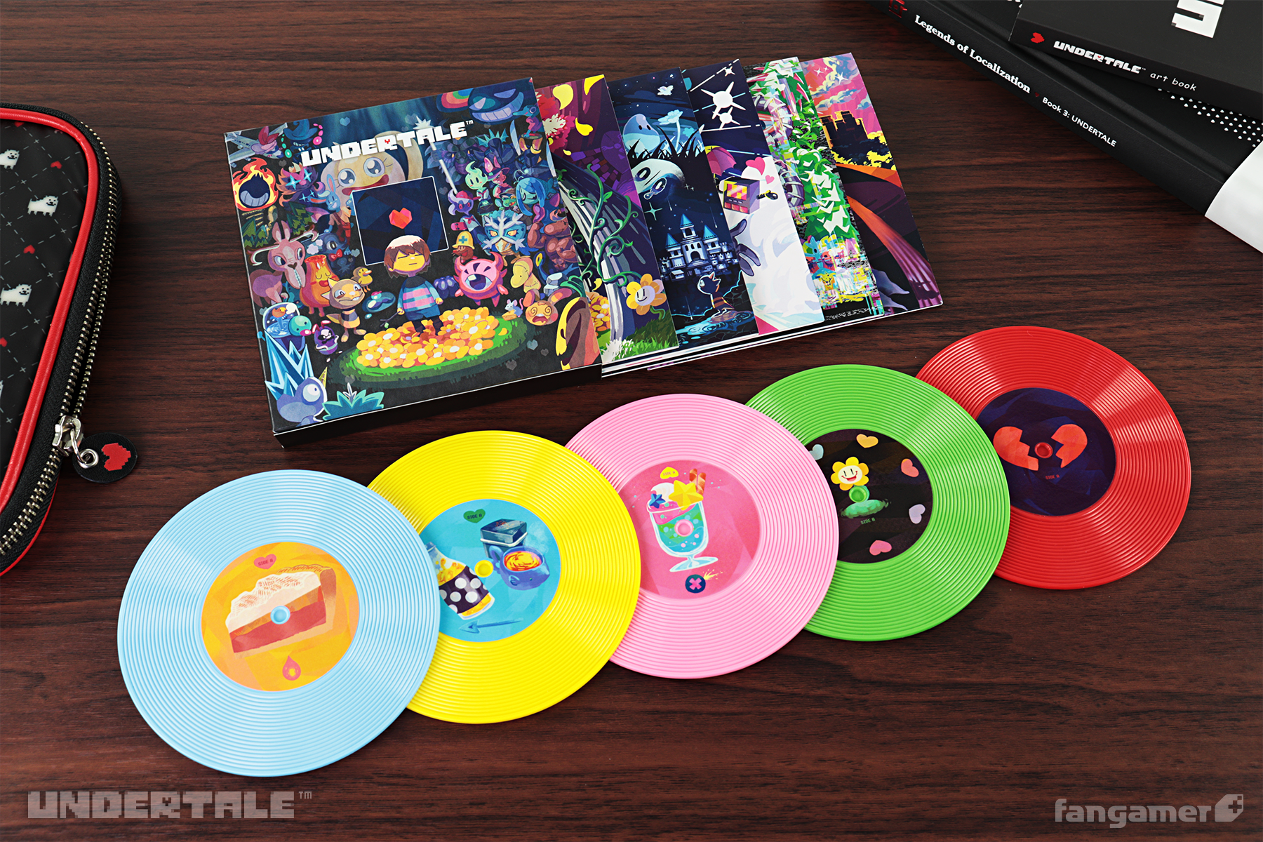 UNDERTALE」- レコード型 コースターセット - Fangamer Japan UNDERTALE」- レコード型 コースターセット - Fangamer Japan