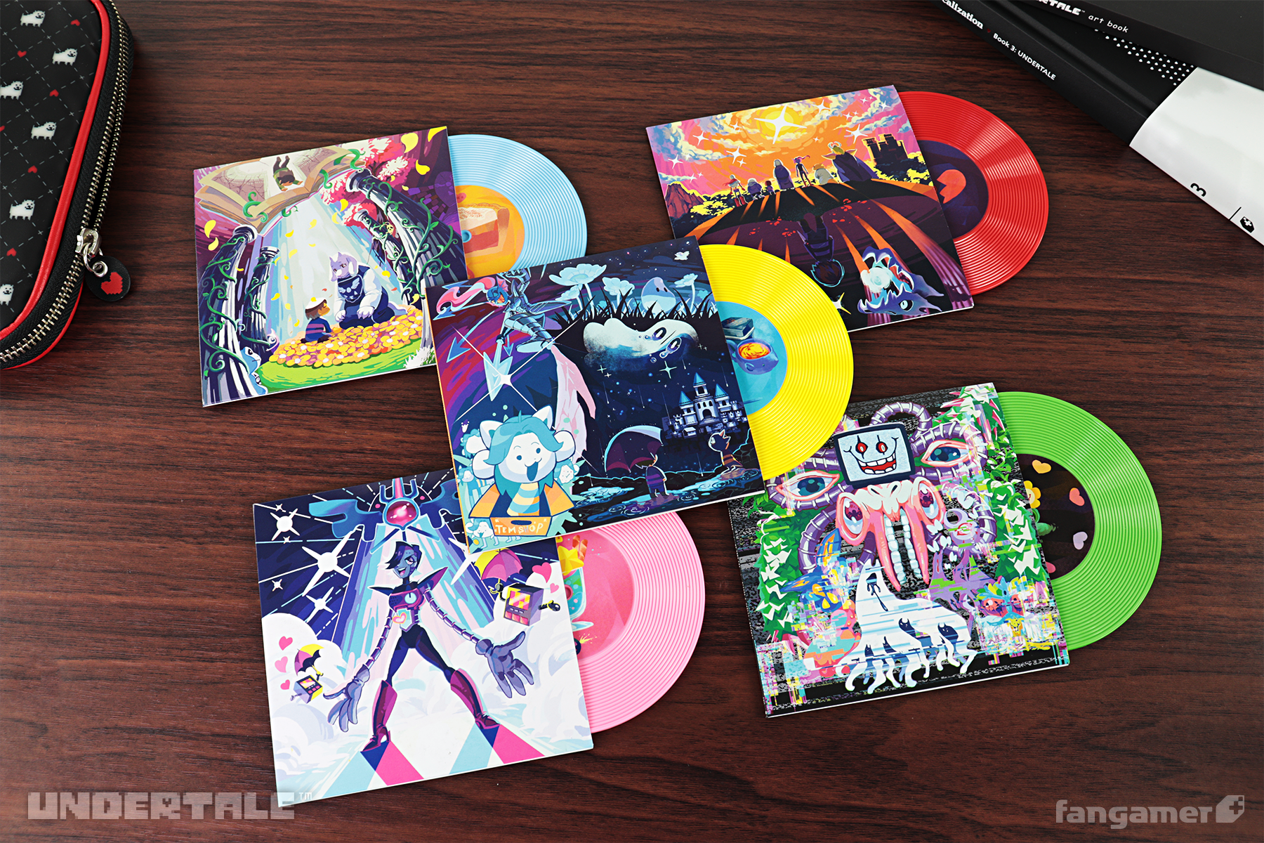 UNDERTALE」- レコード型 コースターセット - Fangamer Japan UNDERTALE」- レコード型 コースターセット - Fangamer Japan