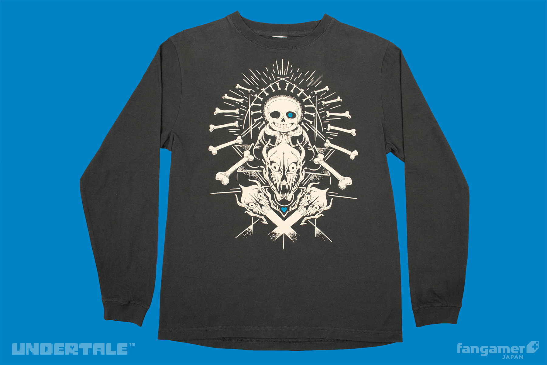 UNDERTALE」- Megalovania ロングスリーブTシャツ - Fangamer Japan UNDERTALE」- Megalovania ロングスリーブTシャツ - Fangamer Japan