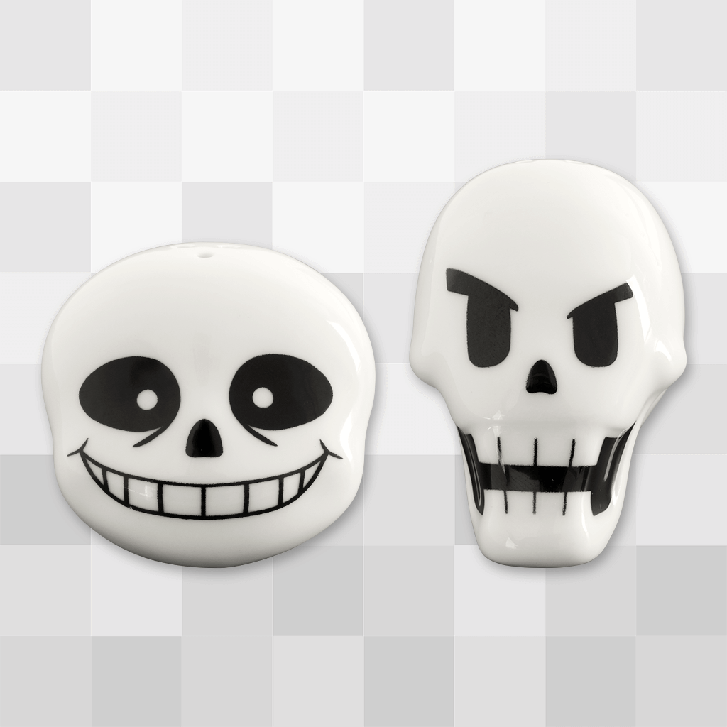 UNDERTALE」－ サンズとパピルス ソルト&ペッパーセット - Fangamer Japan