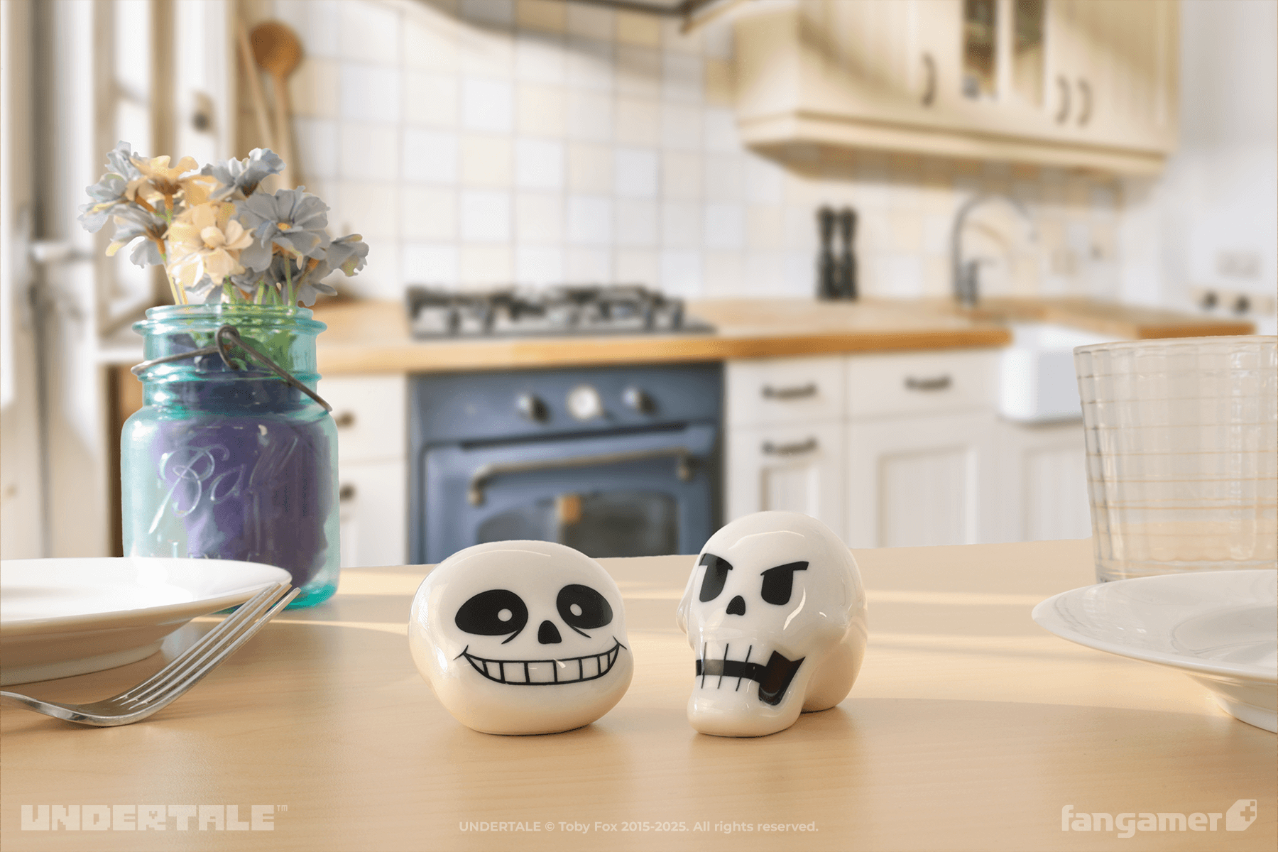 UNDERTALE」－ サンズとパピルス ソルト&ペッパーセット - Fangamer Japan