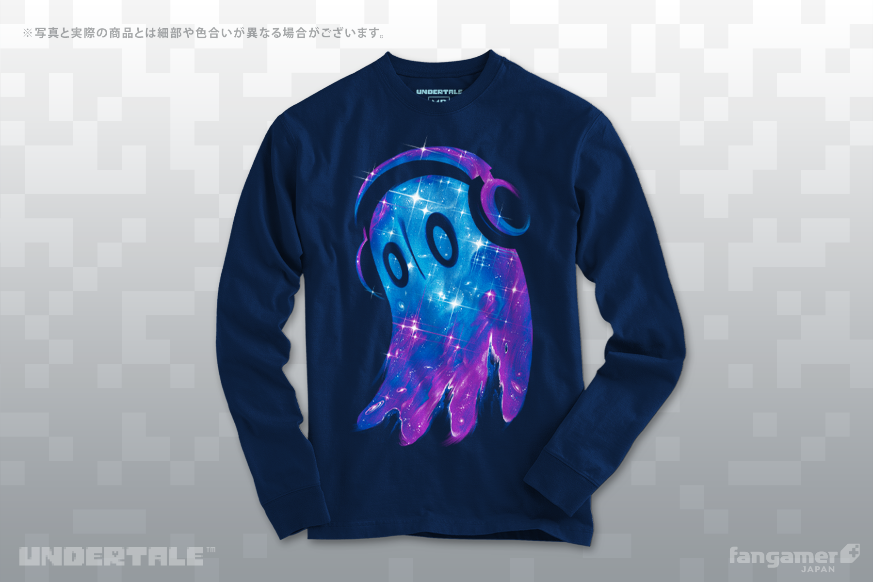 UNDERTALE」- スペースジャンク ロングスリーブTシャツ UNDERTALE」- スペースジャンク ロングスリーブTシャツ