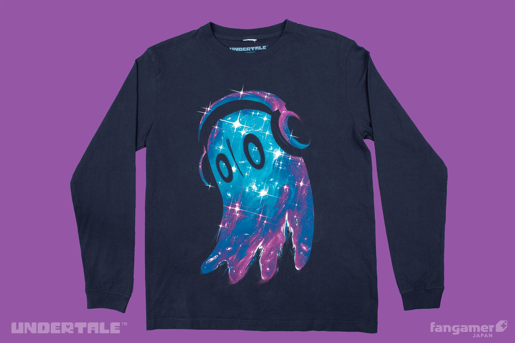 UNDERTALE」- スペースジャンク ロングスリーブTシャツ UNDERTALE」- スペースジャンク ロングスリーブTシャツ