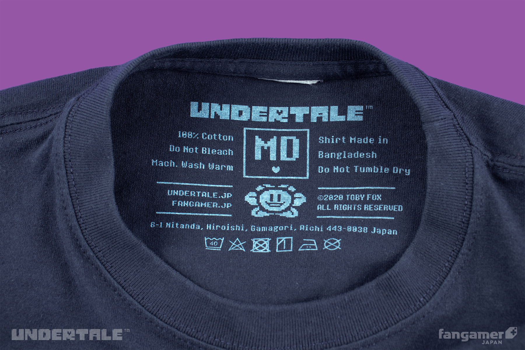 UNDERTALE」- スペースジャンク ロングスリーブTシャツ - Fangamer Japan UNDERTALE」- スペースジャンク ロングスリーブTシャツ - Fangamer Japan
