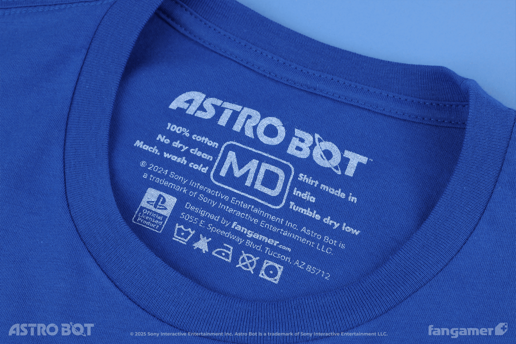 アストロボット」- Bots in Space Tシャツ - Fangamer Japan アストロボット」- Bots in Space Tシャツ - Fangamer Japan