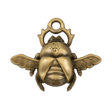 金のスカラベ ピンバッジ