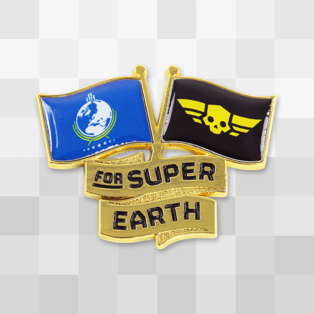 HELLDIVERS 2」－ For Super Earth ピンバッジ - Fangamer Japan