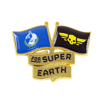 For Super Earth ピンバッジ