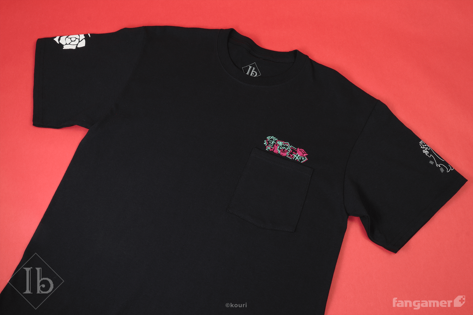 Ib」- 迷い込んだ美術館 ポケットTシャツ - Fangamer Japan Ib」- 迷い込んだ美術館 ポケットTシャツ - Fangamer Japan