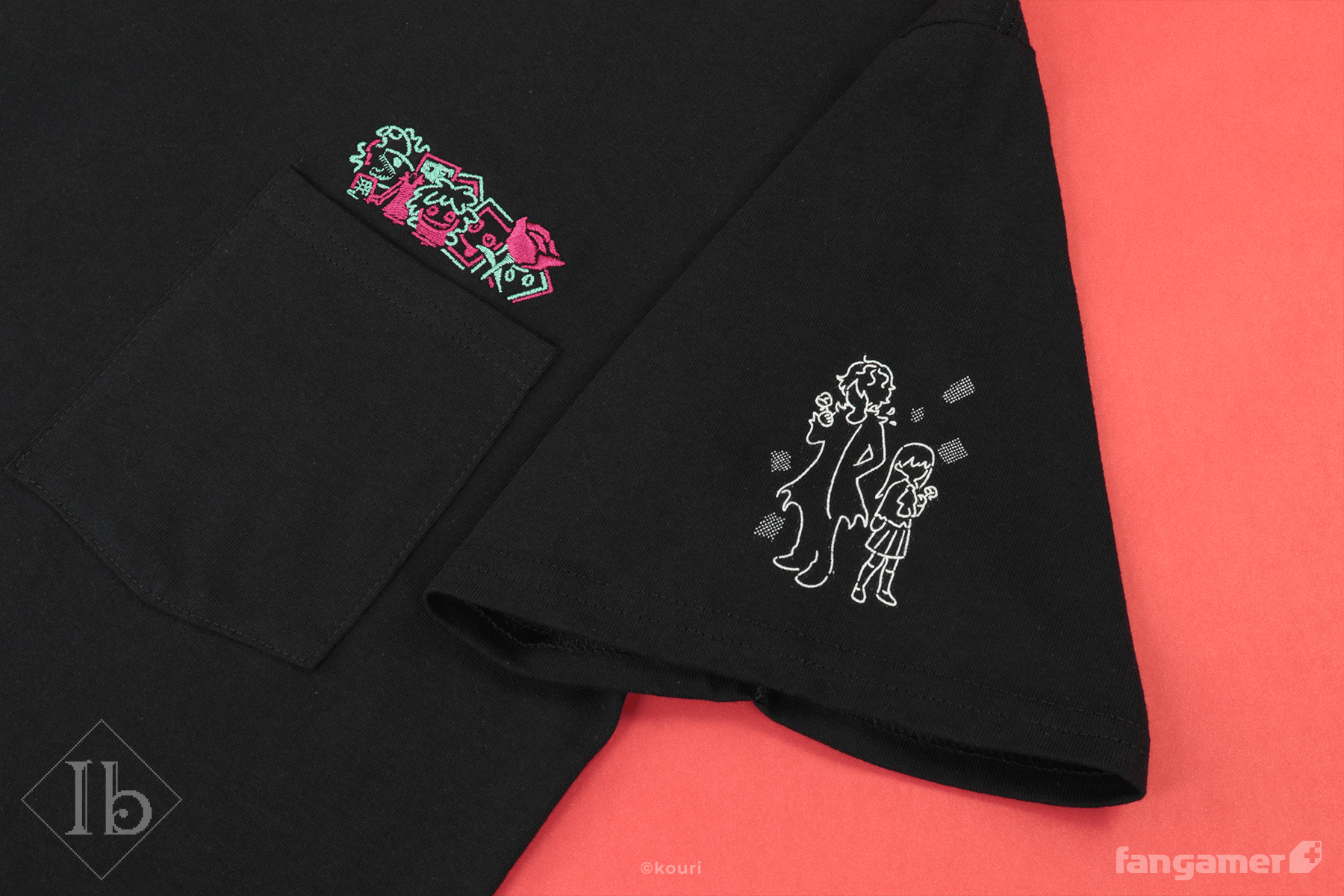 Ib」－ 迷い込んだ美術館 ポケットTシャツ - Fangamer Japan