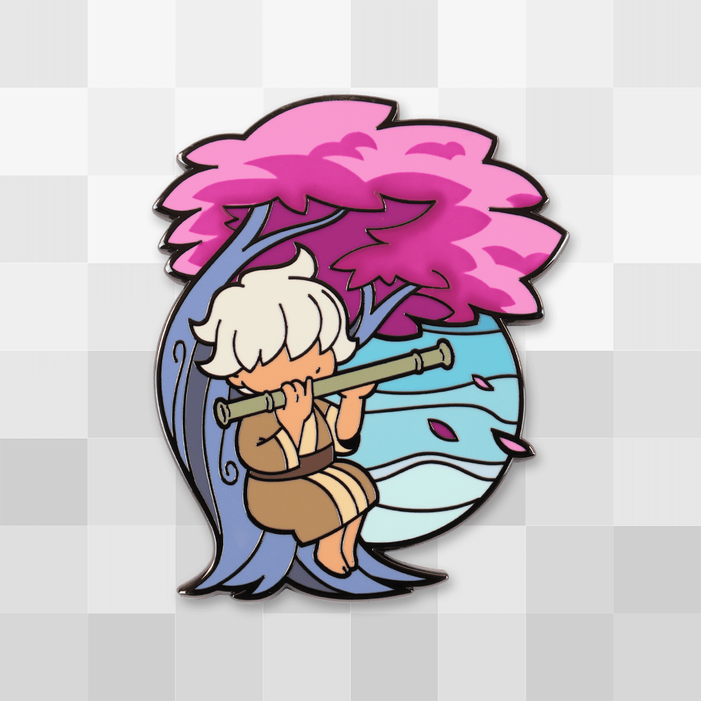 九日 Nine Sols」- 軒軒と笛 ピンバッジ - Fangamer Japan 九日 Nine Sols」- 軒軒と笛 ピンバッジ - Fangamer Japan