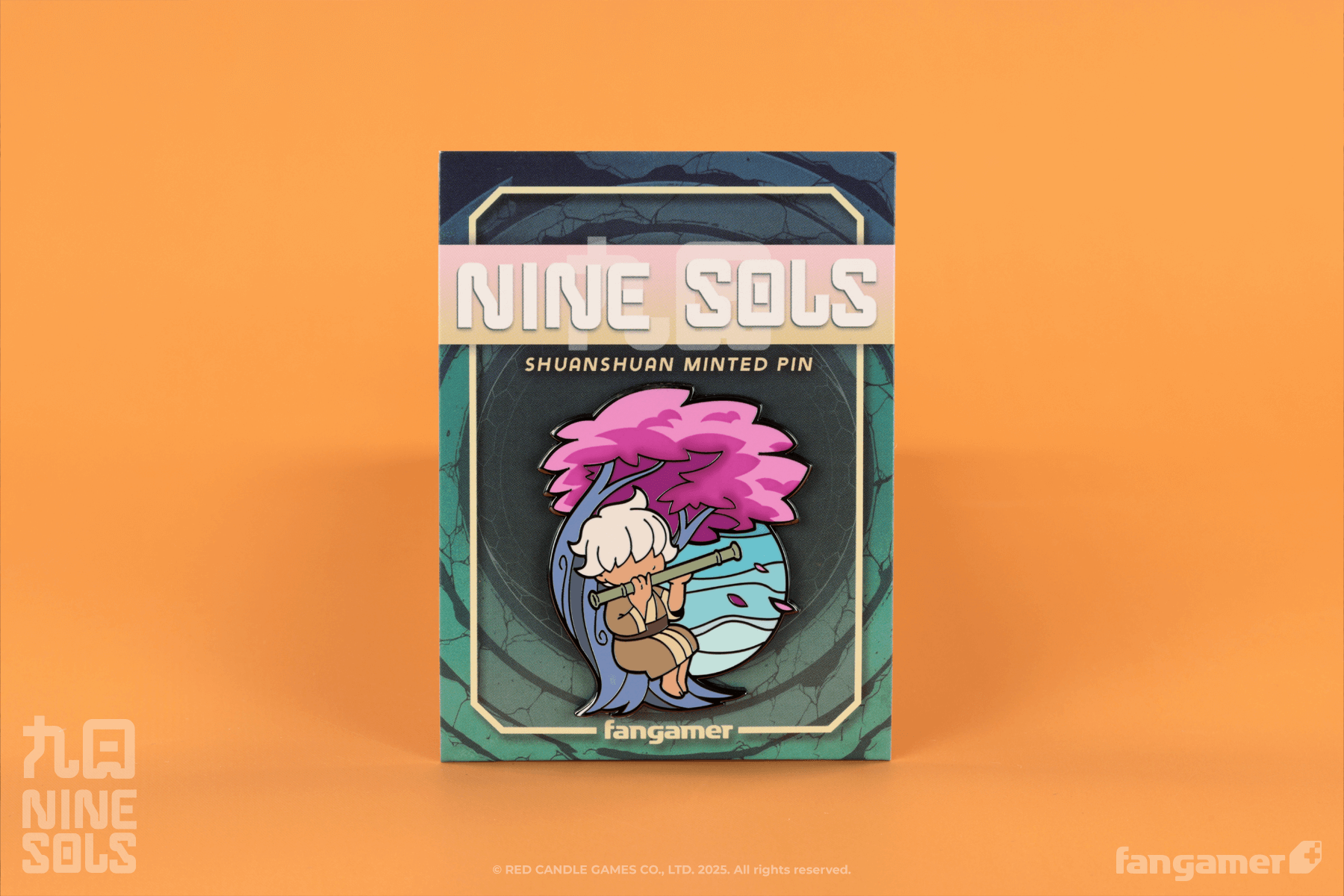 九日 Nine Sols」- 軒軒と笛 ピンバッジ - Fangamer Japan 九日 Nine Sols」- 軒軒と笛 ピンバッジ - Fangamer Japan