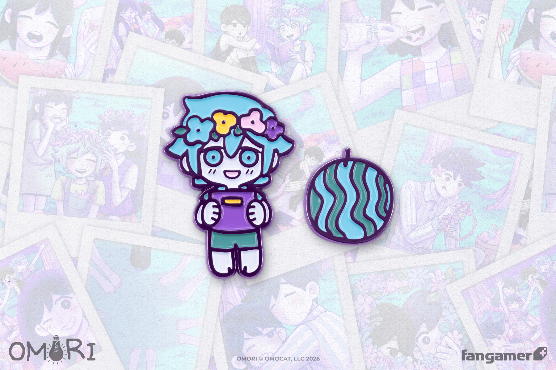 OMORI」- キャラクターピンバッジセット バジル - Fangamer Japan OMORI」- キャラクターピンバッジセット バジル - Fangamer Japan