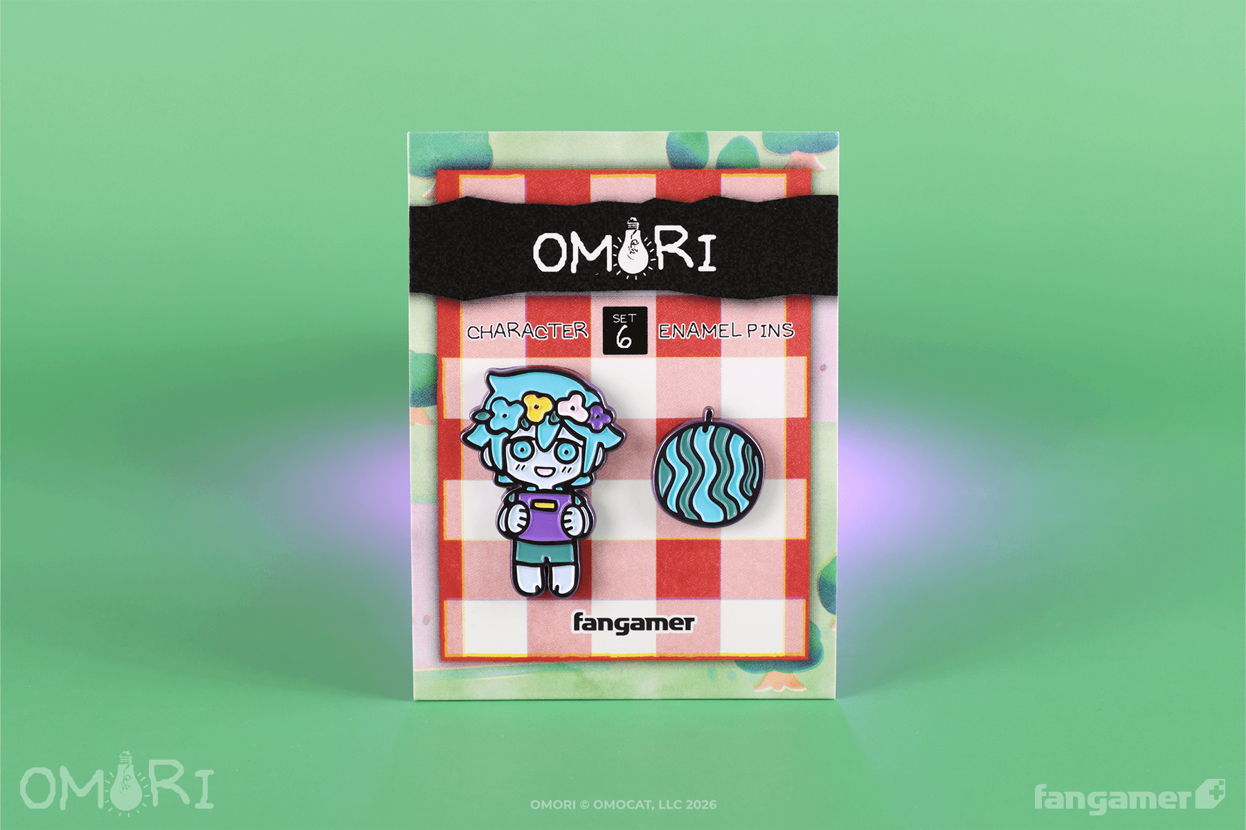 OMORI」- キャラクターピンバッジセット バジル - Fangamer Japan OMORI」- キャラクターピンバッジセット バジル - Fangamer Japan