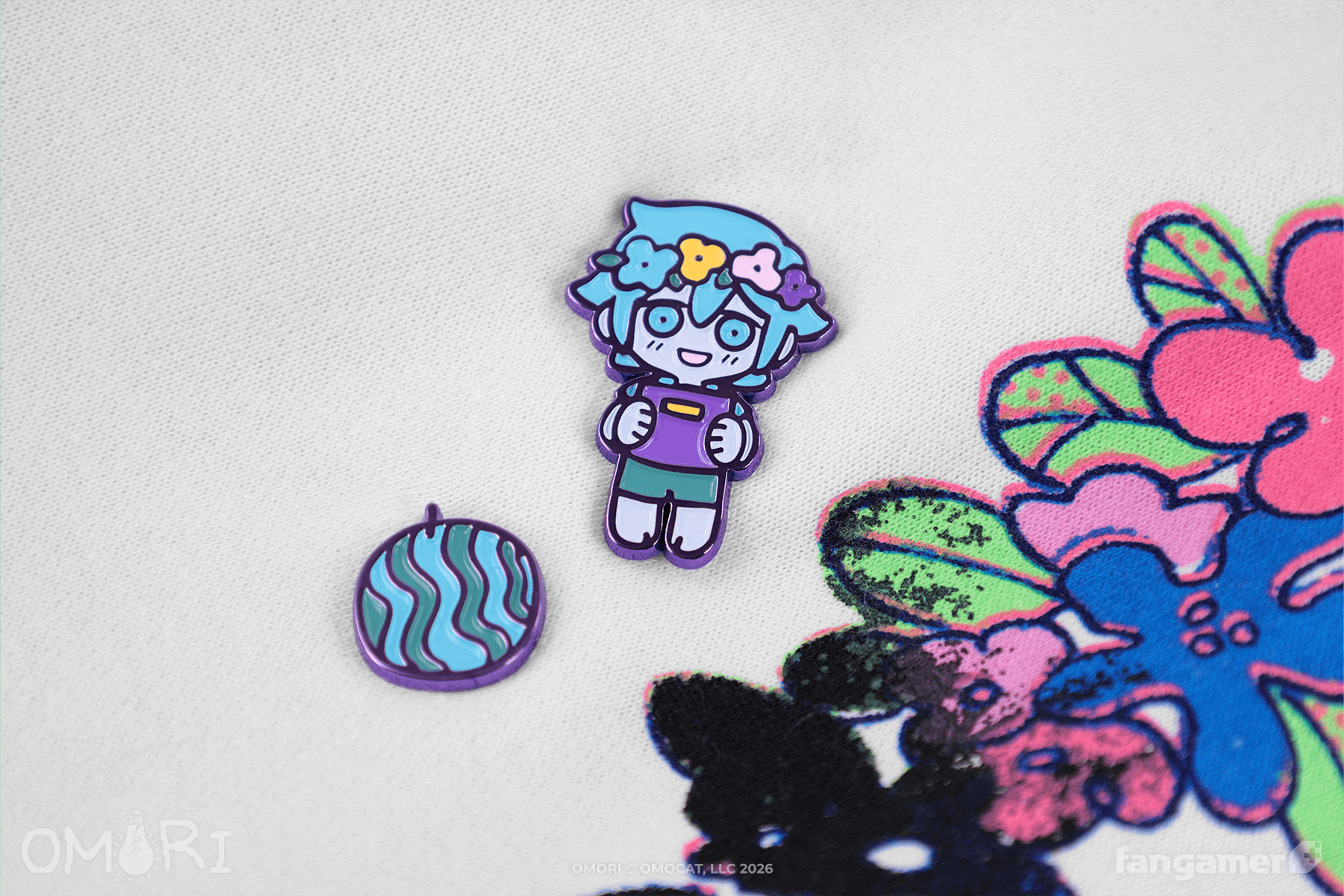 OMORI」- キャラクターピンバッジセット バジル - Fangamer Japan OMORI」- キャラクターピンバッジセット バジル - Fangamer Japan