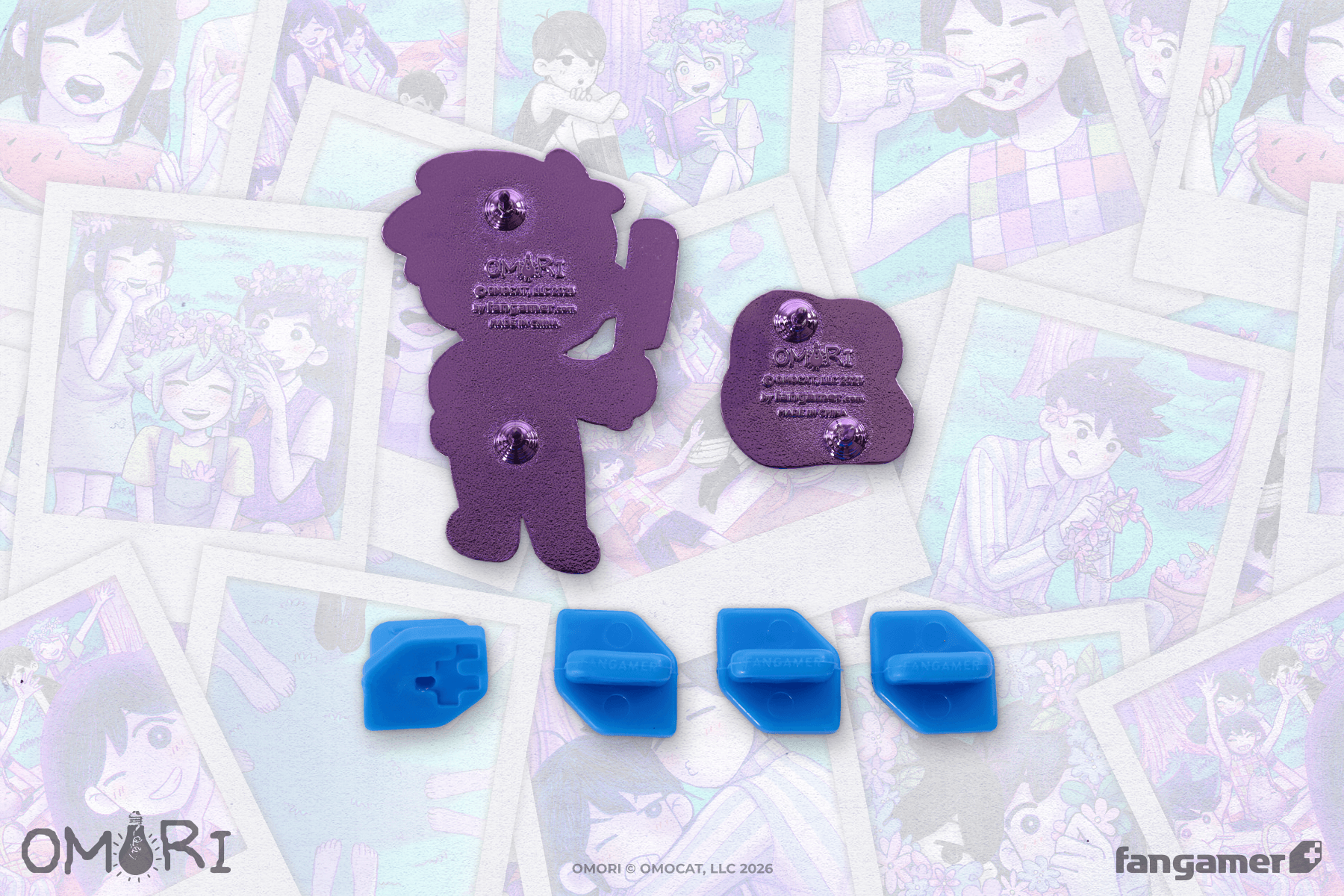 OMORI」- キャラクターピンバッジセット ヒロ - Fangamer Japan OMORI」- キャラクターピンバッジセット ヒロ - Fangamer Japan