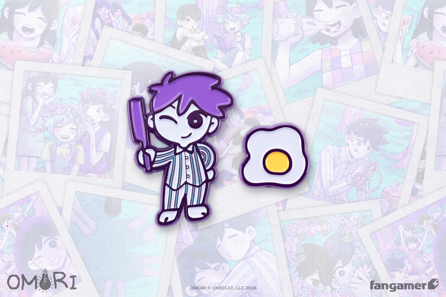 OMORI」- キャラクターピンバッジセット ヒロ - Fangamer Japan OMORI」- キャラクターピンバッジセット ヒロ - Fangamer Japan