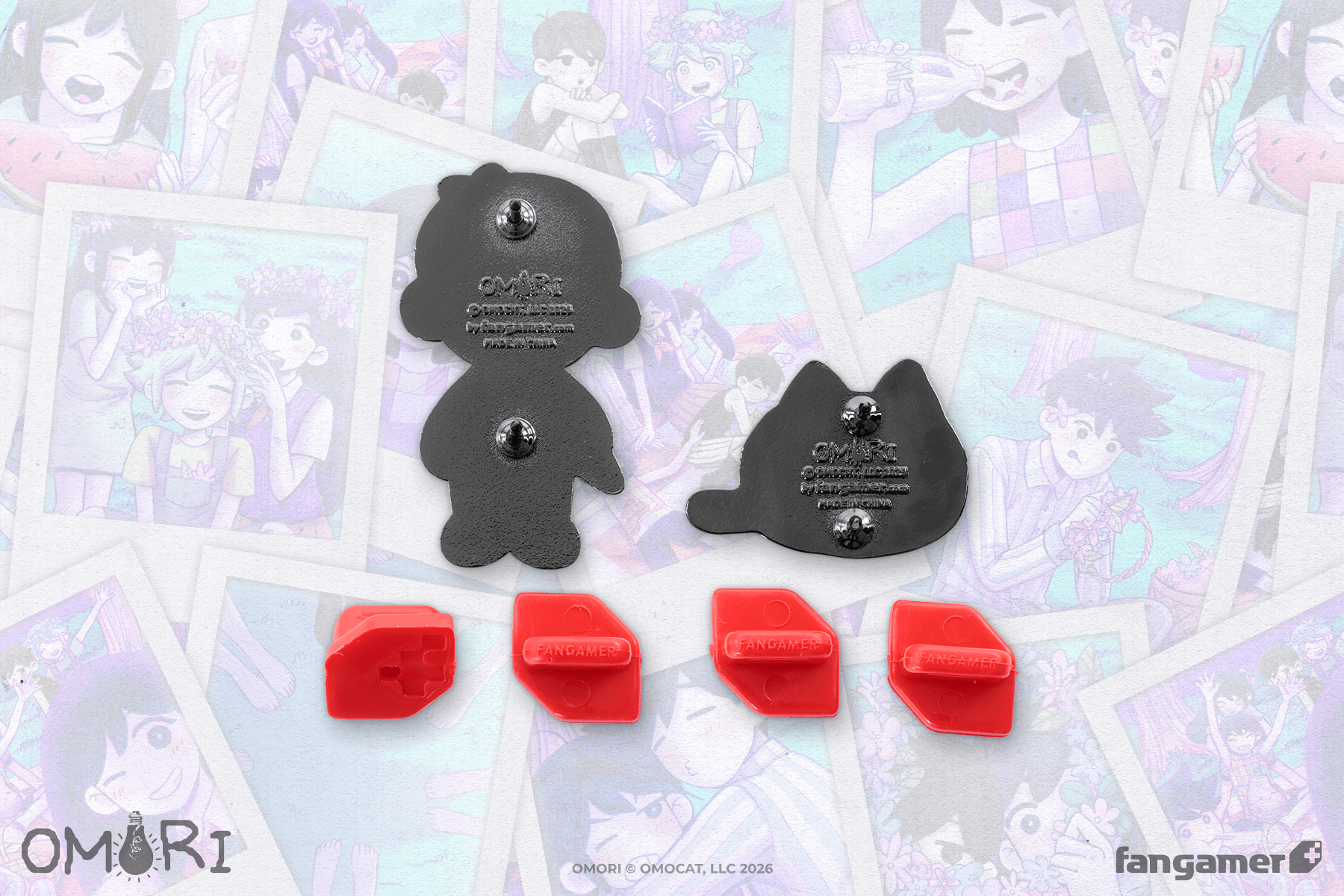 OMORI」- キャラクターピンバッジセット オモリ - Fangamer Japan OMORI」- キャラクターピンバッジセット オモリ - Fangamer Japan