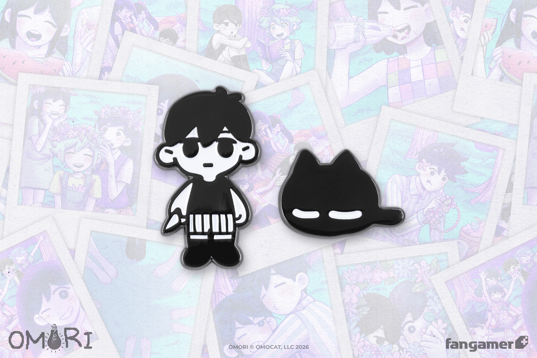 OMORI」- キャラクターピンバッジセット オモリ - Fangamer Japan OMORI」- キャラクターピンバッジセット オモリ - Fangamer Japan