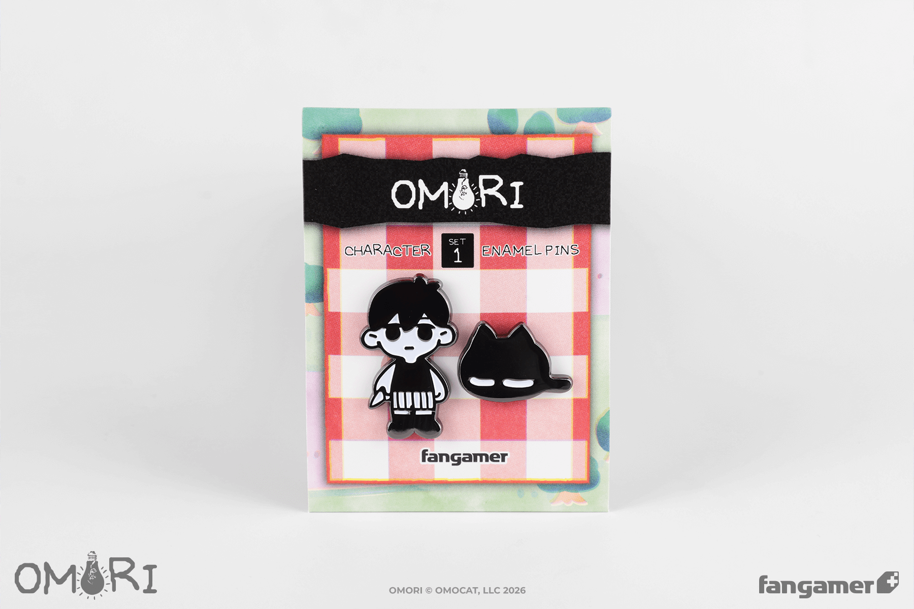 OMORI」- キャラクターピンバッジセット オモリ - Fangamer Japan OMORI」- キャラクターピンバッジセット オモリ - Fangamer Japan