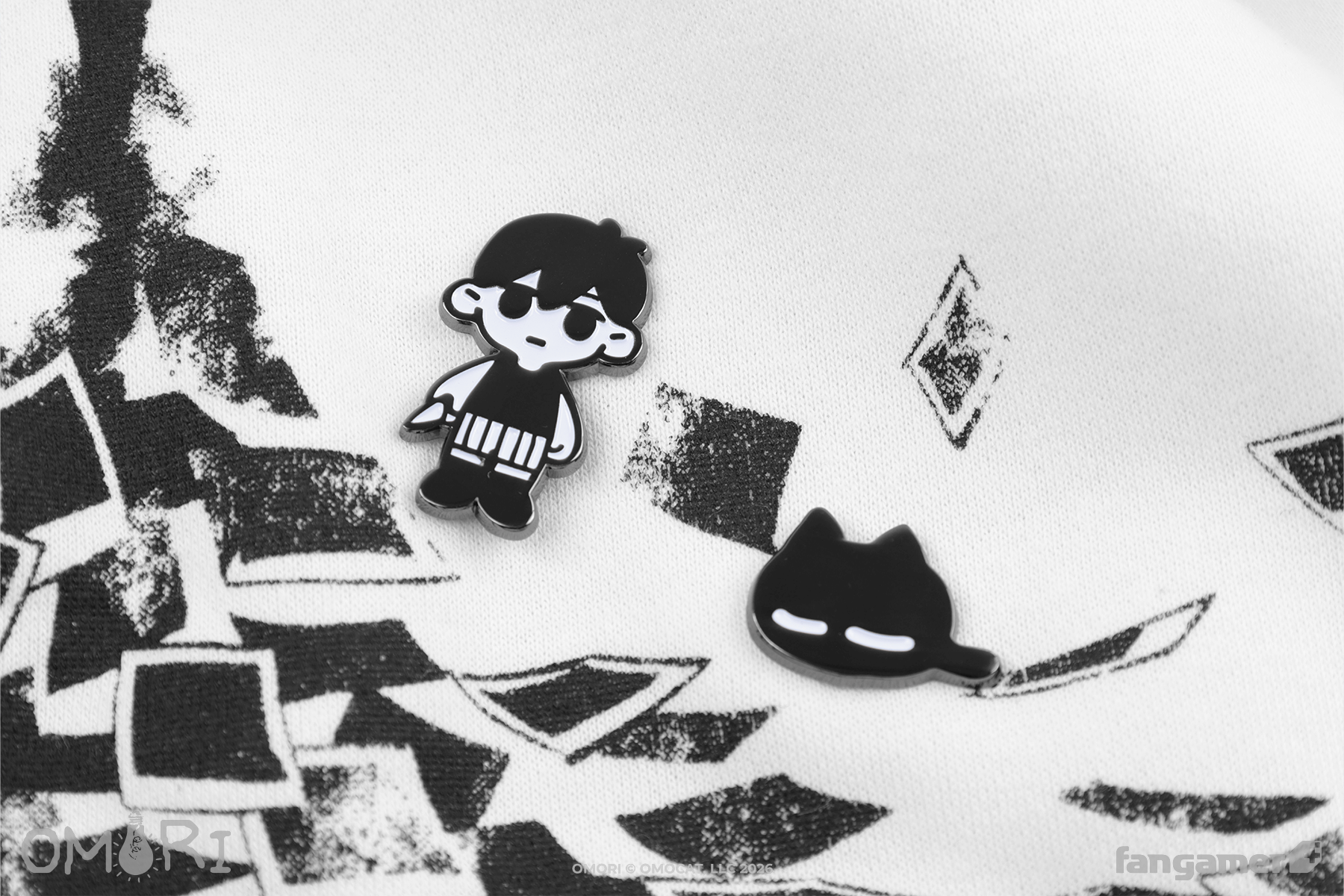 OMORI」- キャラクターピンバッジセット オモリ - Fangamer Japan OMORI」- キャラクターピンバッジセット オモリ - Fangamer Japan