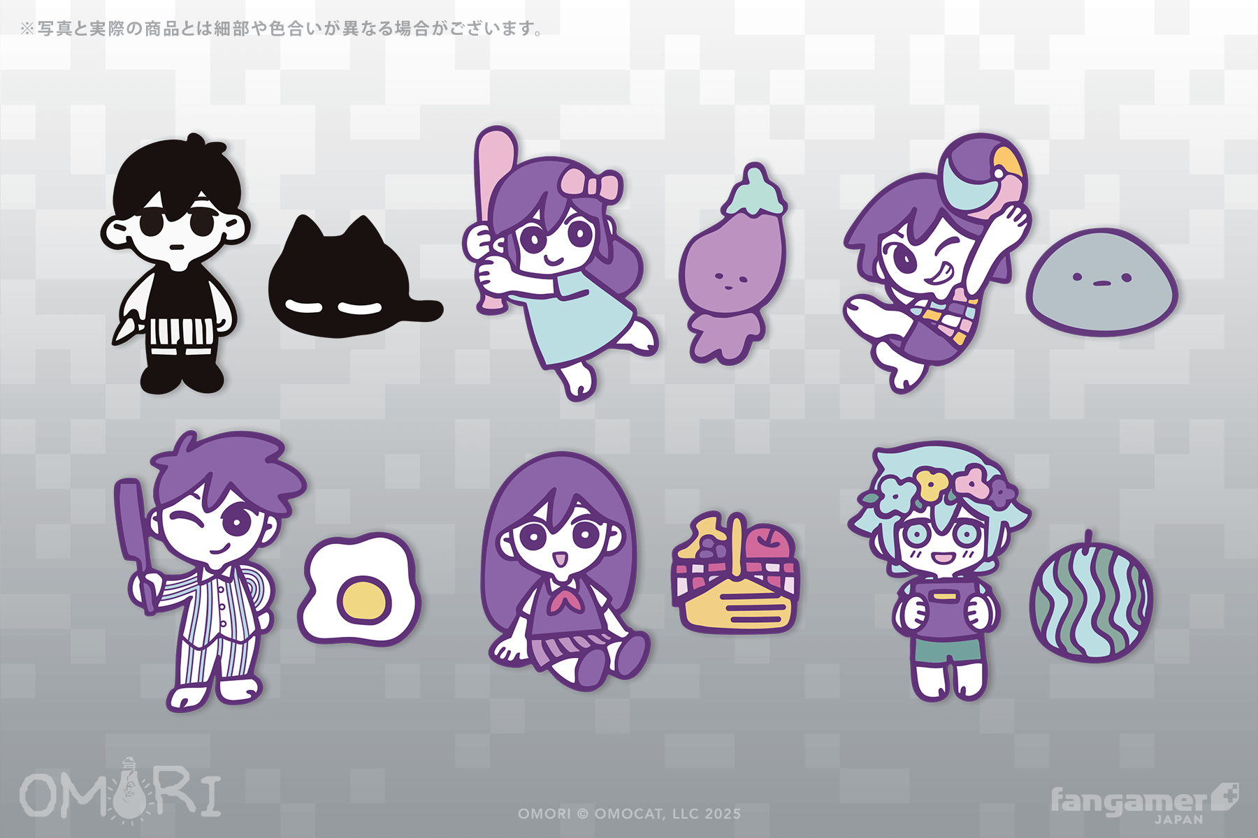 OMORI 2周年記念 限定ピンバッジ OMORI 2周年記念 限定ピンバッジ OMORI 2nd Anniversary Pin set 2周年