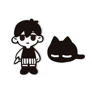 OMORI 2周年記念 限定ピンバッジ OMORI 2nd Snniversary Pin Set OMORI 2周年記念 限定ピンバッジ OMORI 2nd Snniversary Pin Set