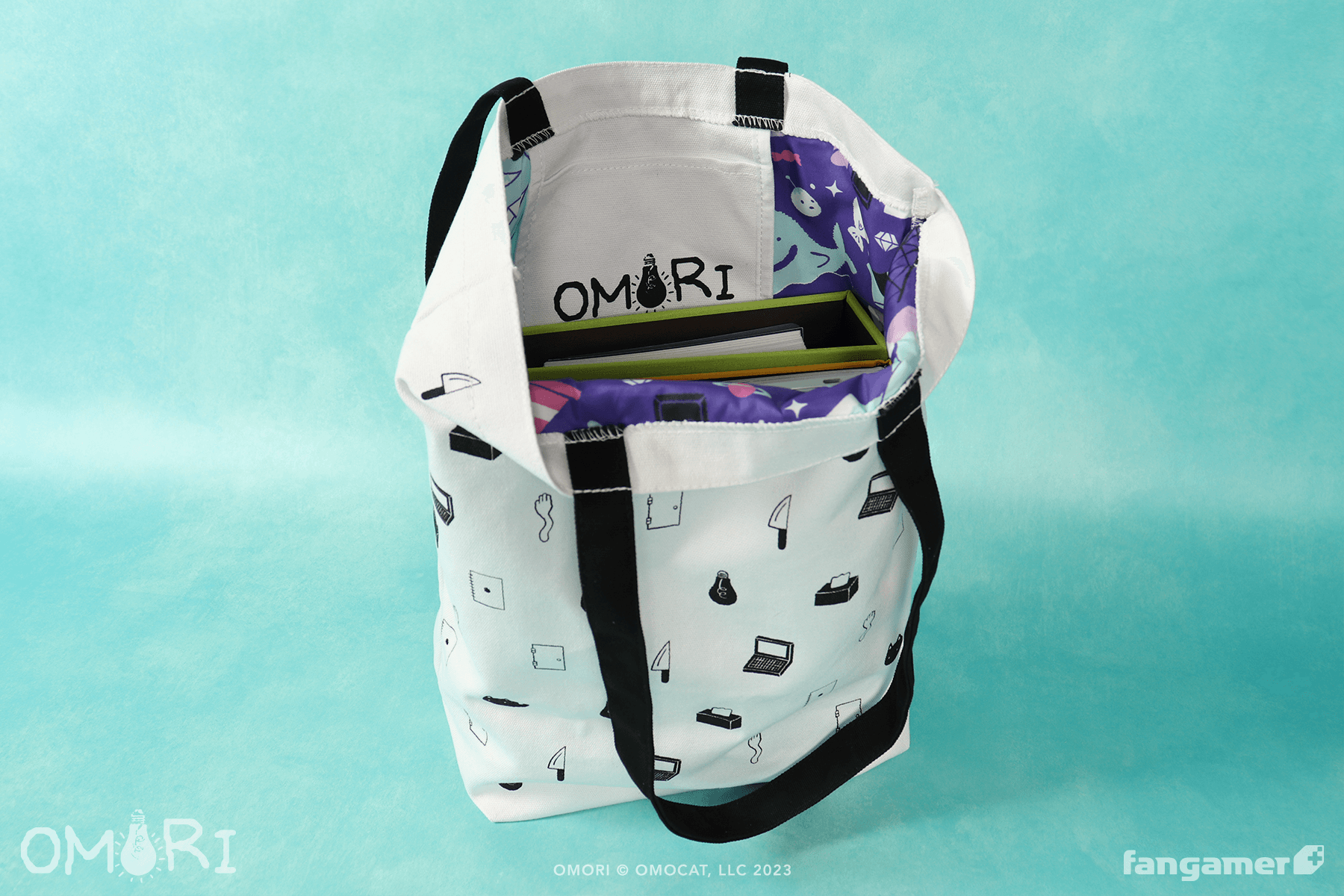 OMORI」- 狭間の世界 トートバッグ - Fangamer Japan OMORI」- 狭間の世界 トートバッグ - Fangamer Japan