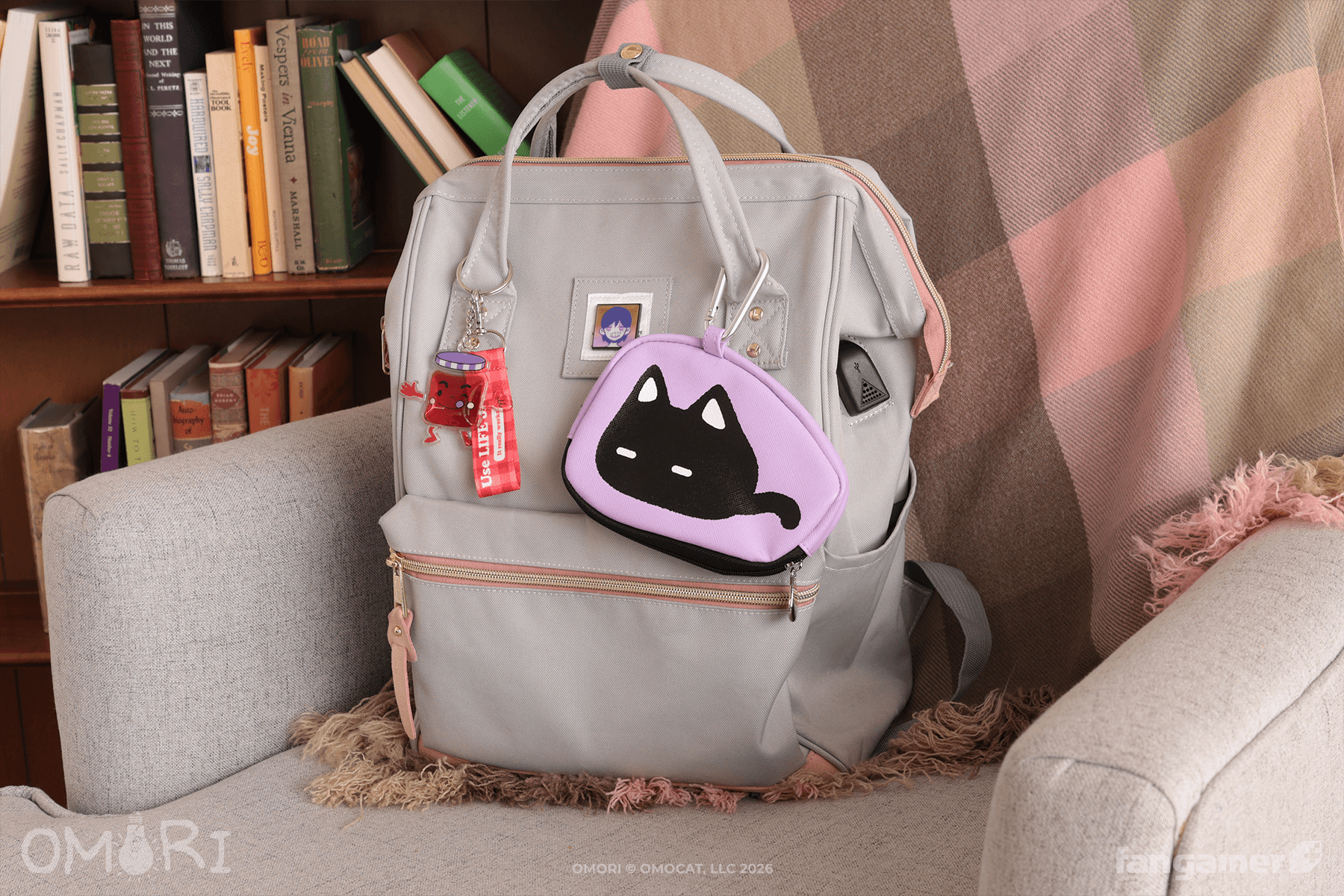 OMORI」- ニャーゴ ポーチ - Fangamer Japan OMORI」- ニャーゴ ポーチ - Fangamer Japan