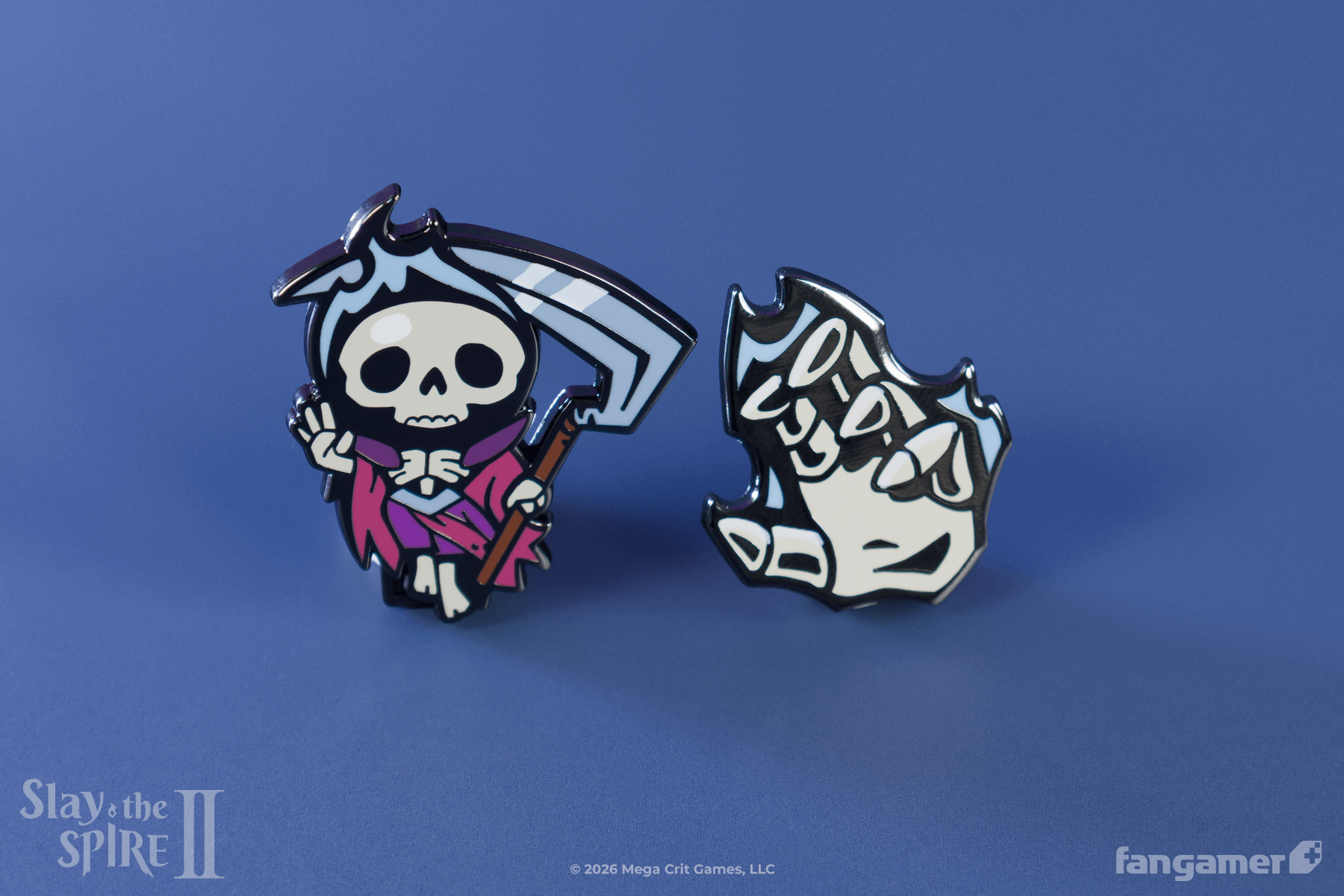 【レア】メロクロ展　ピンバッジセット Slay the Spire 2」－ ネクロバインダー ピンバッジセット - Fangamer