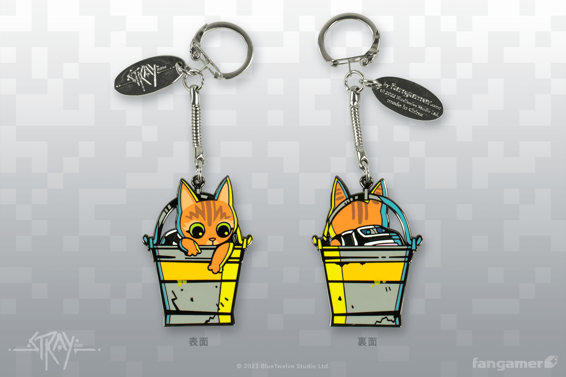 Stray」- バケツ猫 キーホルダー - Fangamer Japan Stray」- バケツ猫 キーホルダー - Fangamer Japan