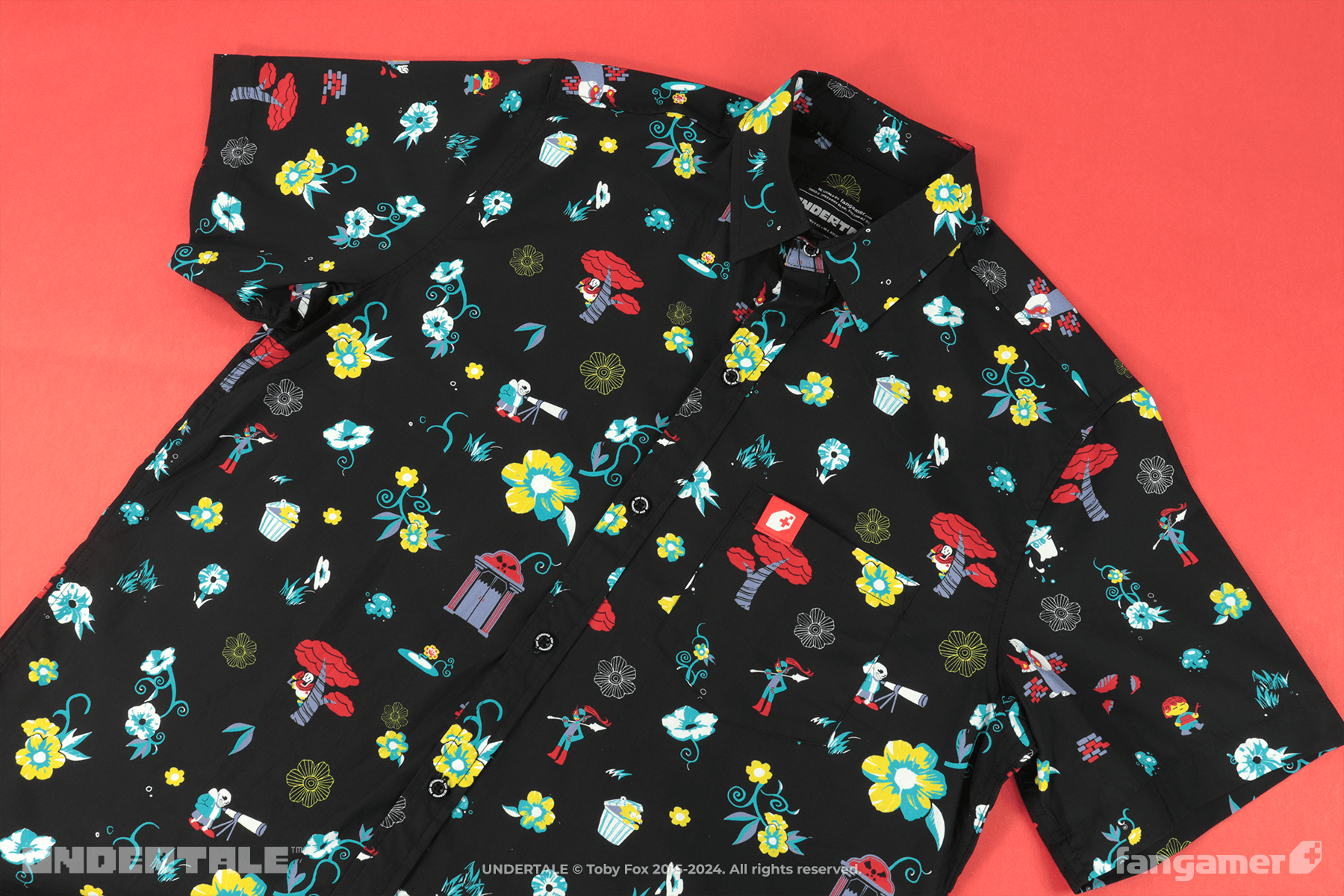 UNDERTALE」－ 地底の庭園 半袖シャツ - Fangamer Japan