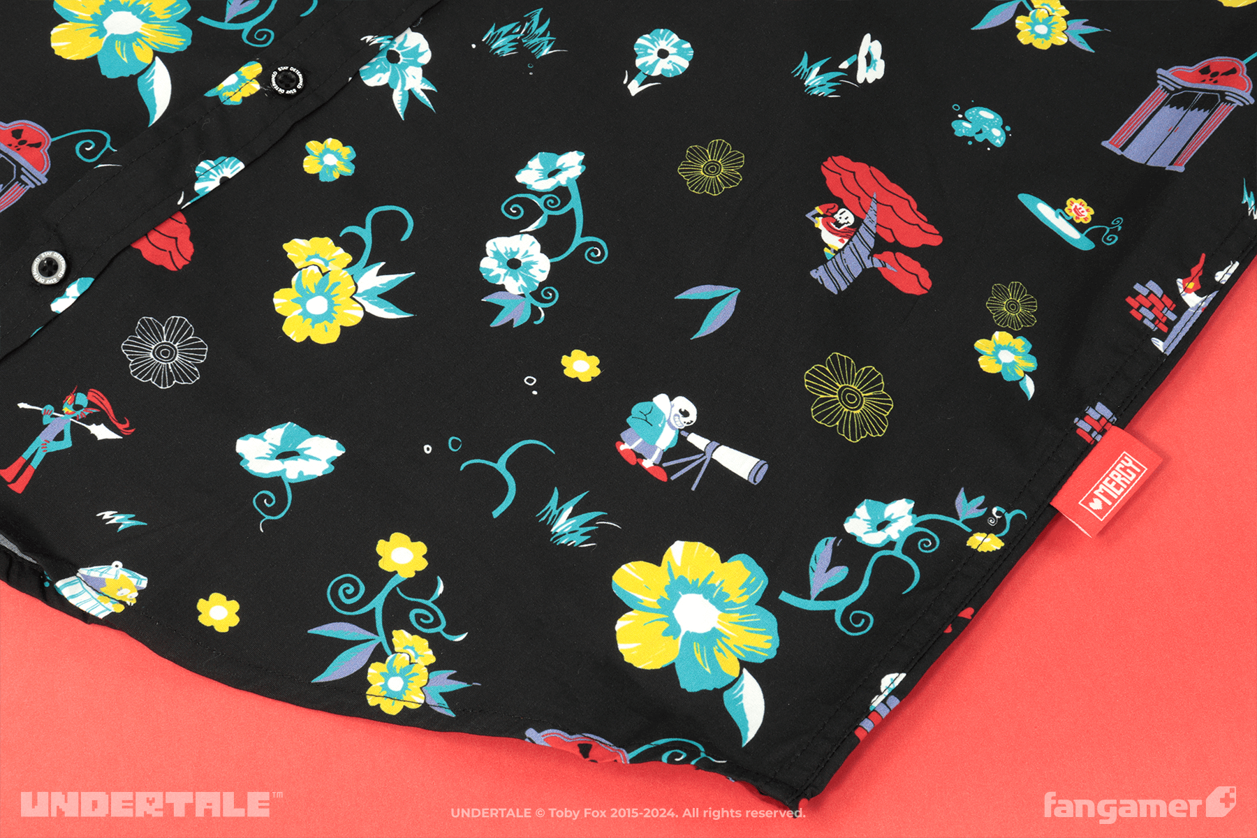 UNDERTALE」－ 地底の庭園 半袖シャツ - Fangamer Japan
